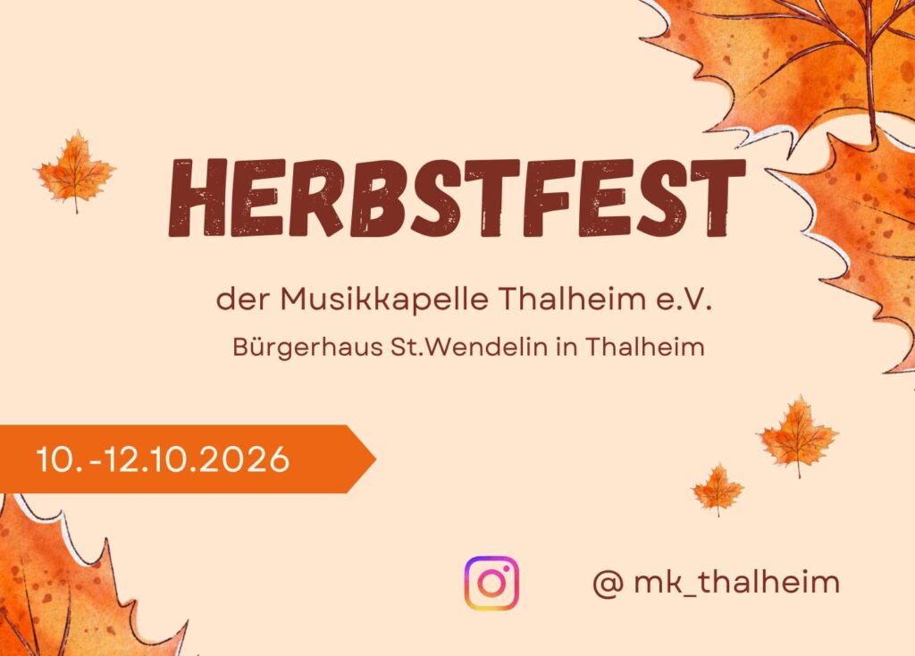 Banner Herbstfest Thalheim